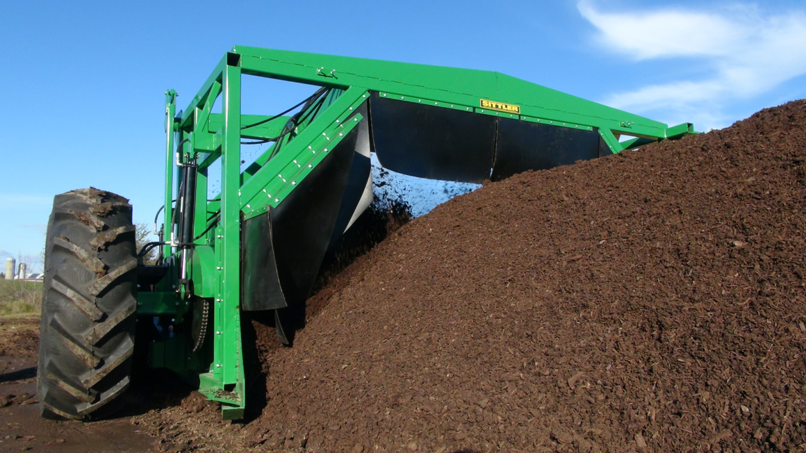 used compost turner for sale