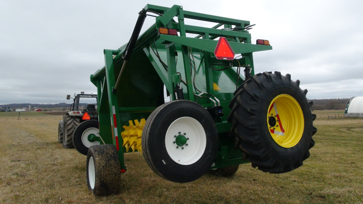 Global-Repair 1014 Transport Compost Turner