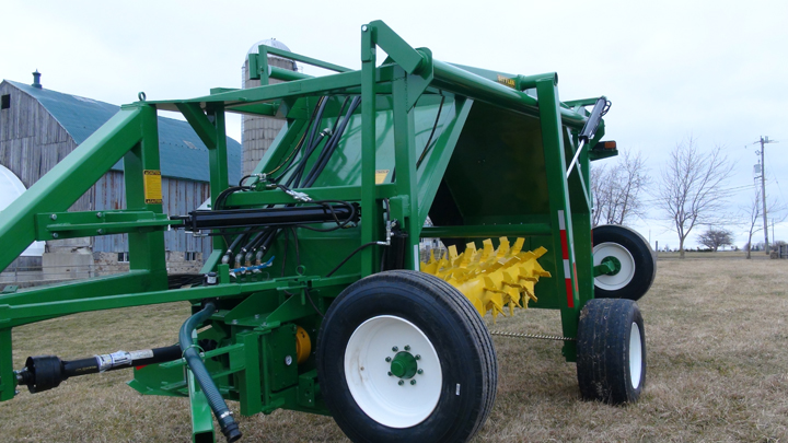 Global-Repair 1014 Transport Compost Turner a